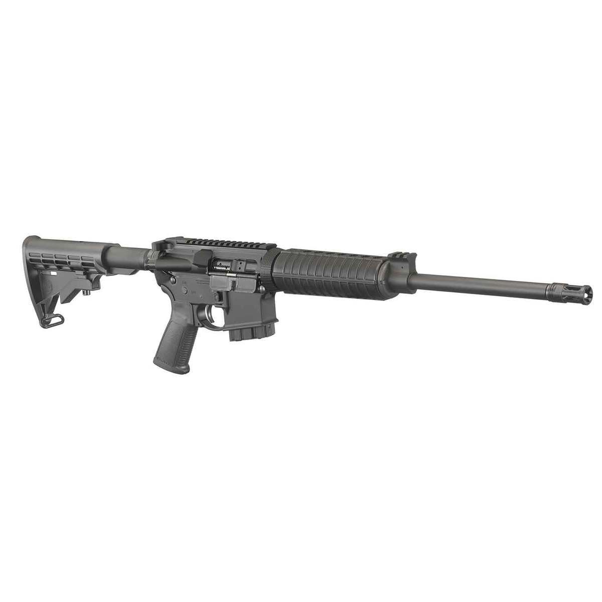 Ruger AR-556 5.56mm NATO 16.1in Black Semi Automatic Modern Sporting Rifle - 10+1 Rounds - Black Ruger AR-556 5.56mm NATO 16.1in Black Semi Automatic Modern Sporting Rifle - 10+1 Rounds - Black