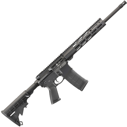Ruger AR-556 5.56mm NATO 16.1in Black Anodized Semi Automatic Modern Sporting Rifle - 10+1 Rounds image