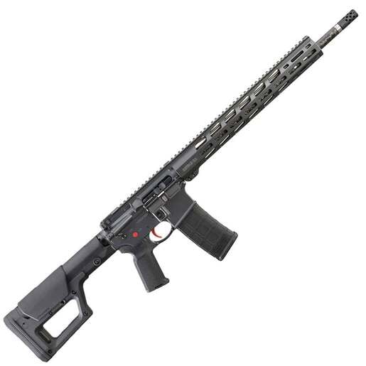 Ruger AR-556 MPR 223 Wylde 18in Gray Cerakote Semi Automatic Modern Sporting Rifle - 30+1 Rounds - Black image