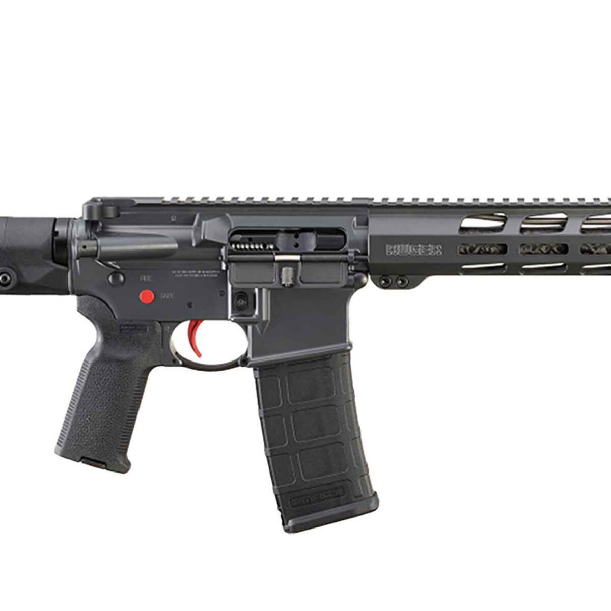 Ruger AR-556 MPR 223 Wylde 18in Gray Cerakote Semi Automatic Modern Sporting Rifle - 30+1 Rounds - Black Ruger AR-556 MPR 223 Wylde 18in Gray Cerakote Semi Automatic Modern Sporting Rifle - 30+1 Rounds - Black