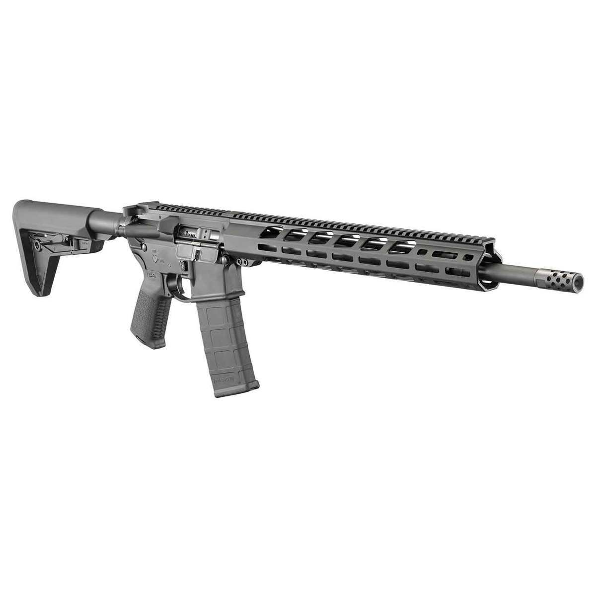 Ruger AR-556 5.56mm NATO 18in Black Semi Automatic Rifle - 30+1 Rounds Ruger AR-556 5.56mm NATO 18in Black Semi Automatic Rifle - 30+1 Rounds