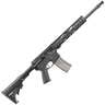 Ruger AR-556 Free-Float Handguard 300 AAC Blackout 16.1in Black Semi Automatic Modern Sporting Rifle - 30+1 - Black