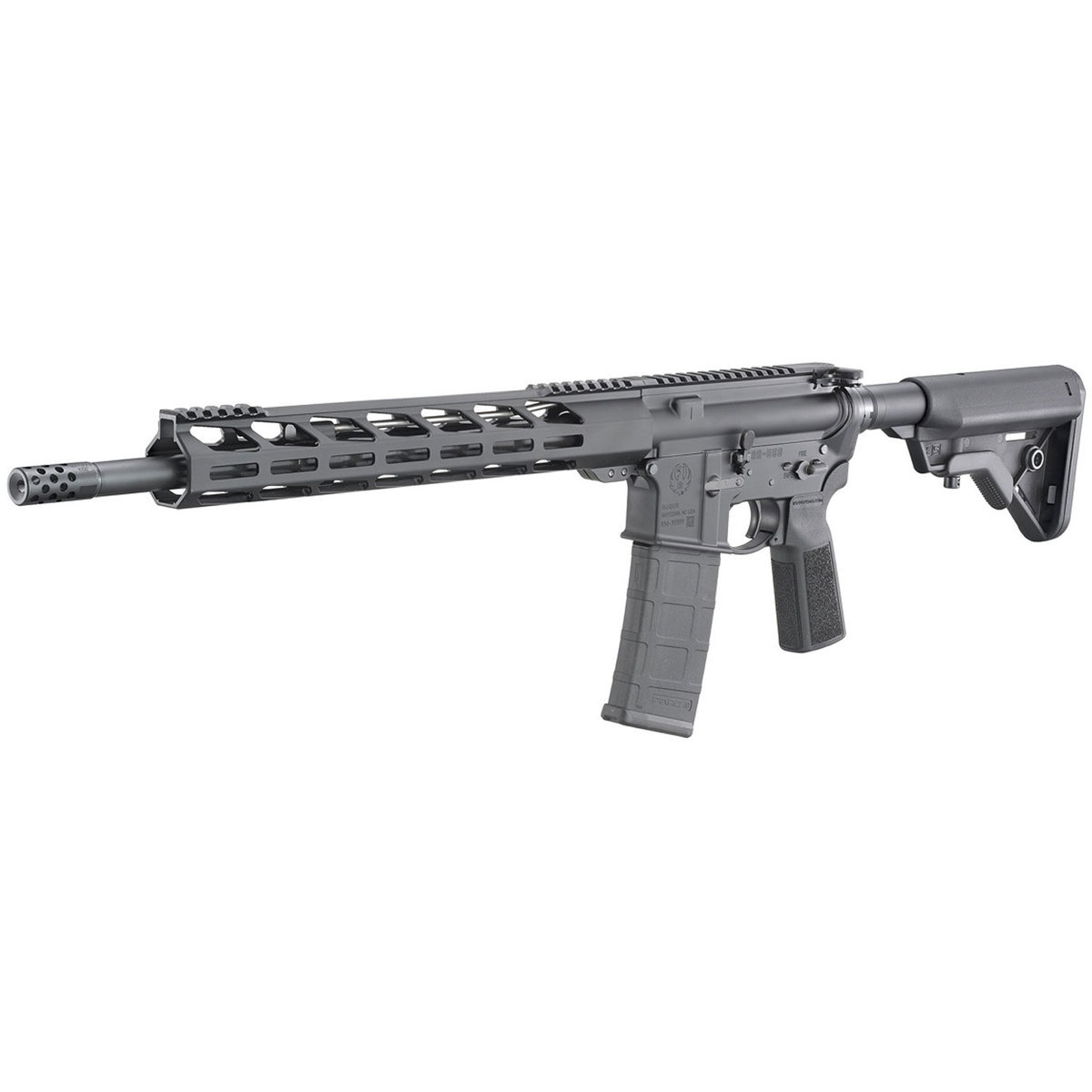 Ruger AR-556 MPR 5.56mm NATO 16.1in Black Semi Automatic Modern Sporting Rifle - 30+1 Rounds - Black Ruger AR-556 MPR 5.56mm NATO 16.1in Black Semi Automatic Modern Sporting Rifle - 30+1 Rounds - Black
