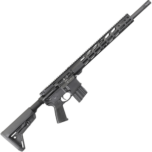 Ruger AR-556 MPR 450 Bushmaster 18in Black Anodized Semi Automatic Rifle - 5+1 Rounds