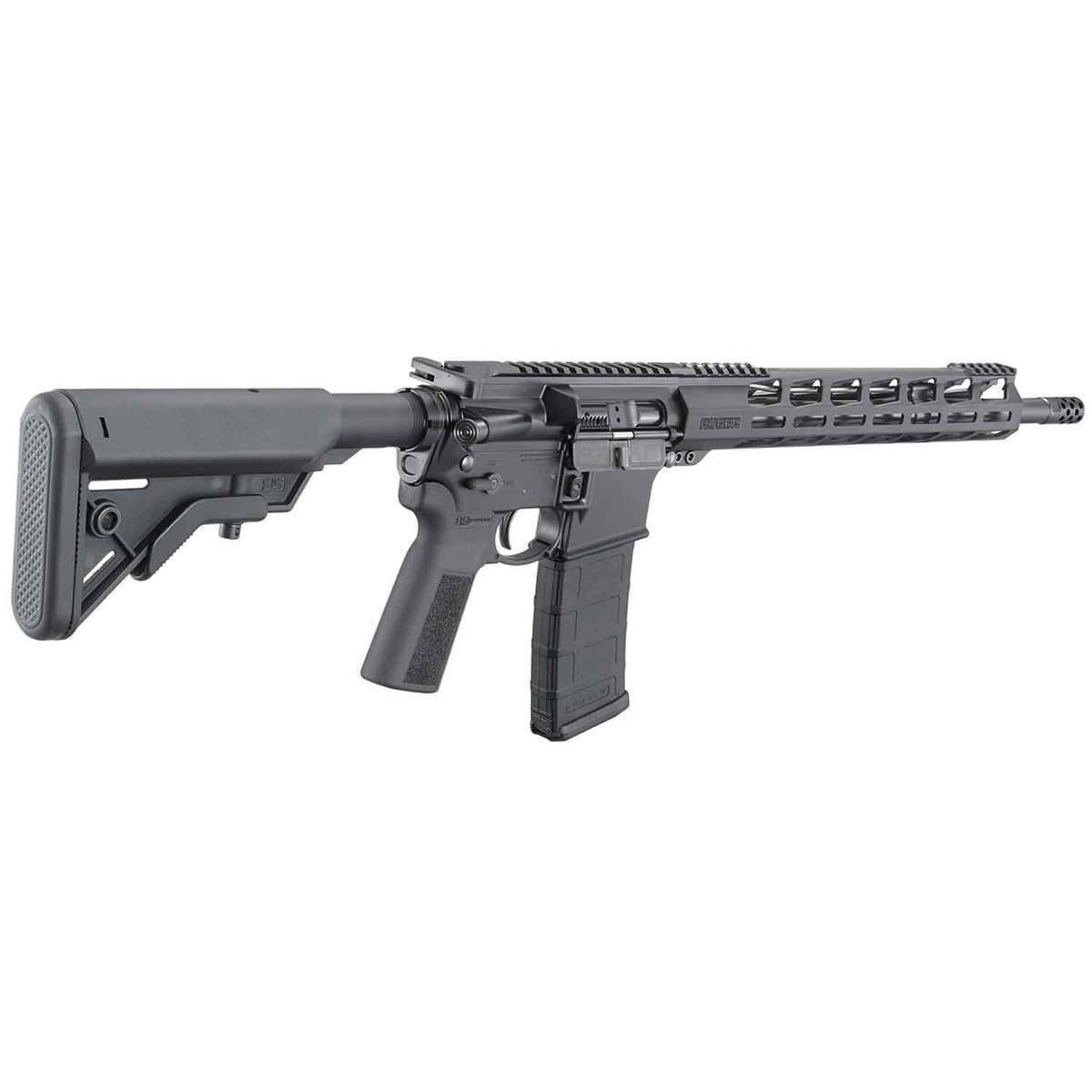 Ruger AR-556 MPR 5.56mm NATO 16.1in Black Semi Automatic Modern Sporting Rifle - 30+1 Rounds - Black Ruger AR-556 MPR 5.56mm NATO 16.1in Black Semi Automatic Modern Sporting Rifle - 30+1 Rounds - Black