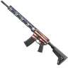 Ruger AR-556 MPR 5.56mm NATO 18in American Flag Cerakote Semi Automatic Modern Sporting Rifle - 30+1 Rounds - American Flag