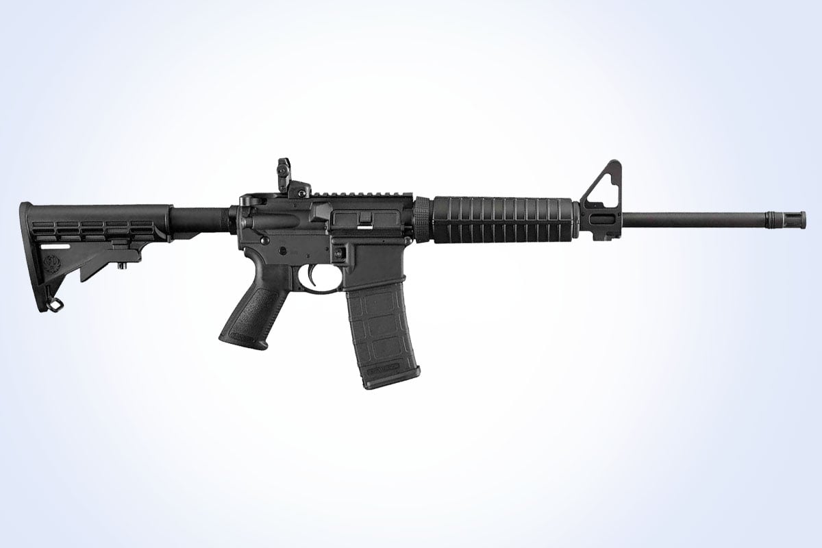 Ruger AR-556 5.56mm NATO 16.1in Black Semi Automatic Modern Sporting Rifle