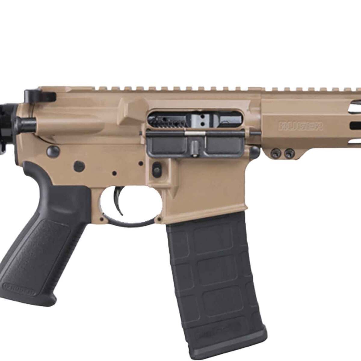 Ruger AR-566 MPR Talo 5.56mm NATO 18in Davidsons Dark Earth Cerakote Semi Automatic Modern Sporting Rifle - 30+1 Rounds - Brown Ruger AR-566 MPR Talo 5.56mm NATO 18in Davidsons Dark Earth Cerakote Semi Automatic Modern Sporting Rifle - 30+1 Rounds - Brown