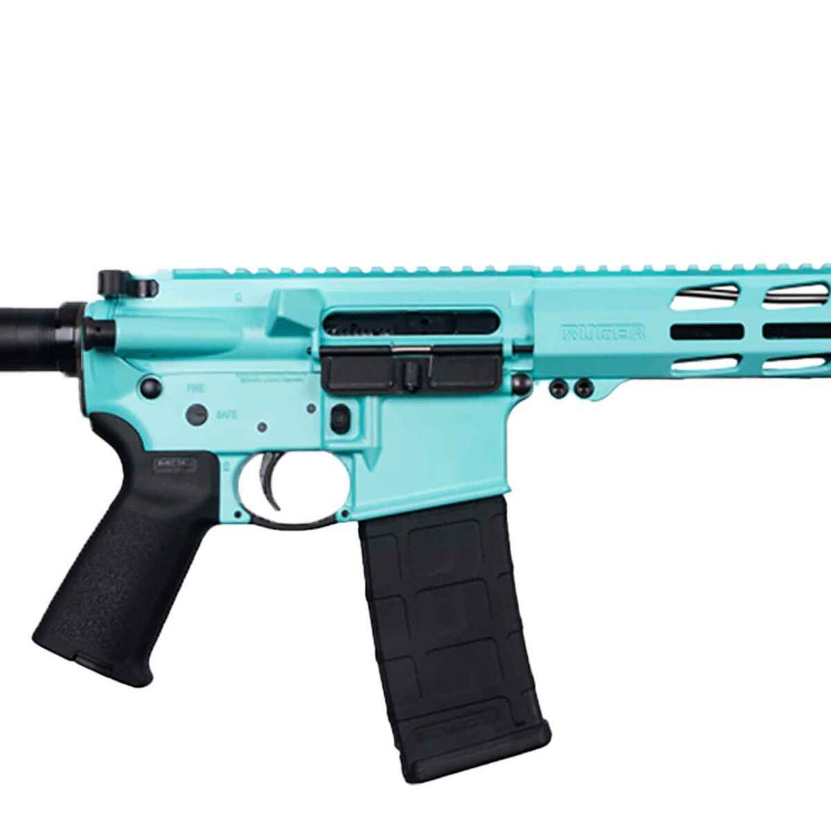 Ruger AR-566 MPR Talo 5.56mm NATO 18in Robbins Egg Blue Semi Automatic Rifle - 30+1 Rounds - Blue Ruger AR-566 MPR Talo 5.56mm NATO 18in Robbins Egg Blue Semi Automatic Rifle - 30+1 Rounds - Blue