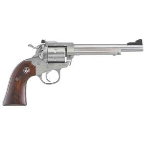 Ruger Blackhawk Bisley 22 Long Rifle 6.5in Stainless Revolver - 6 Rounds