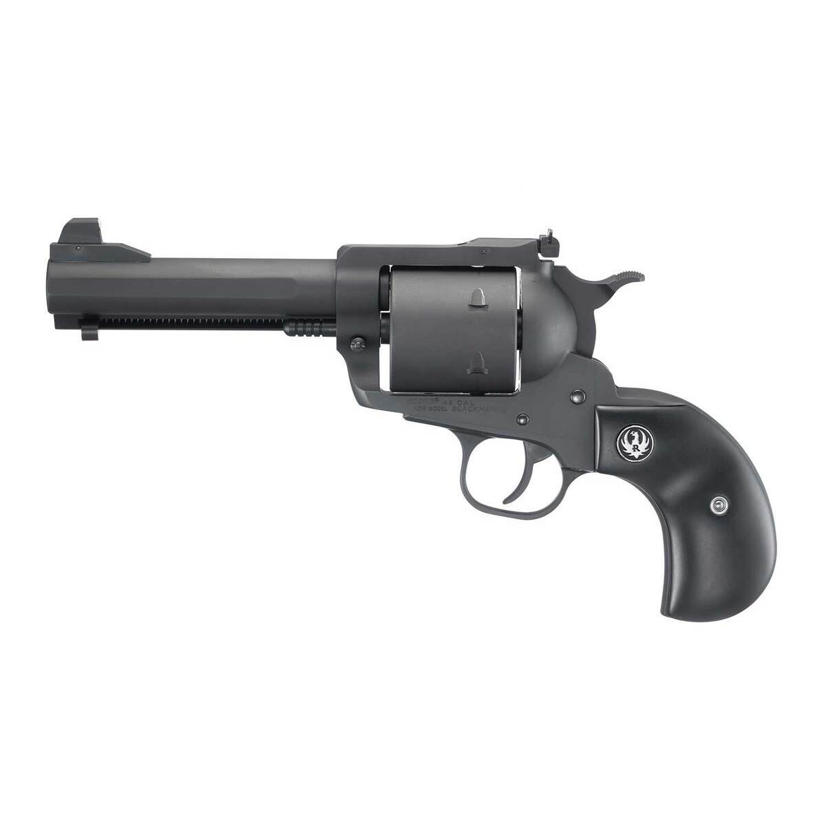Ruger Blackhawk Convertible 45 Colt/45 Auto (ACP) 4.62in Black Revolver - 6 Rounds Ruger Blackhawk Convertible 45 Colt/45 Auto (ACP) 4.62in Black Revolver - 6 Rounds