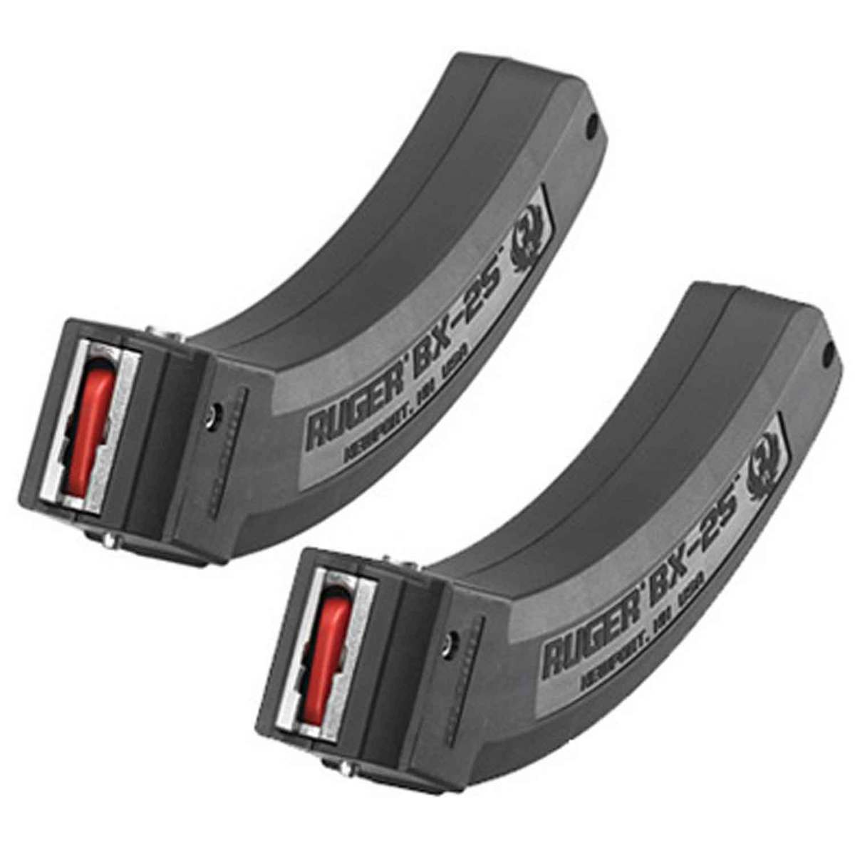 Ruger BX-25 25-Round 22 LR Magazine - Two Pack - Black Ruger BX-25 25-Round 22 LR Magazine - Two Pack - Black