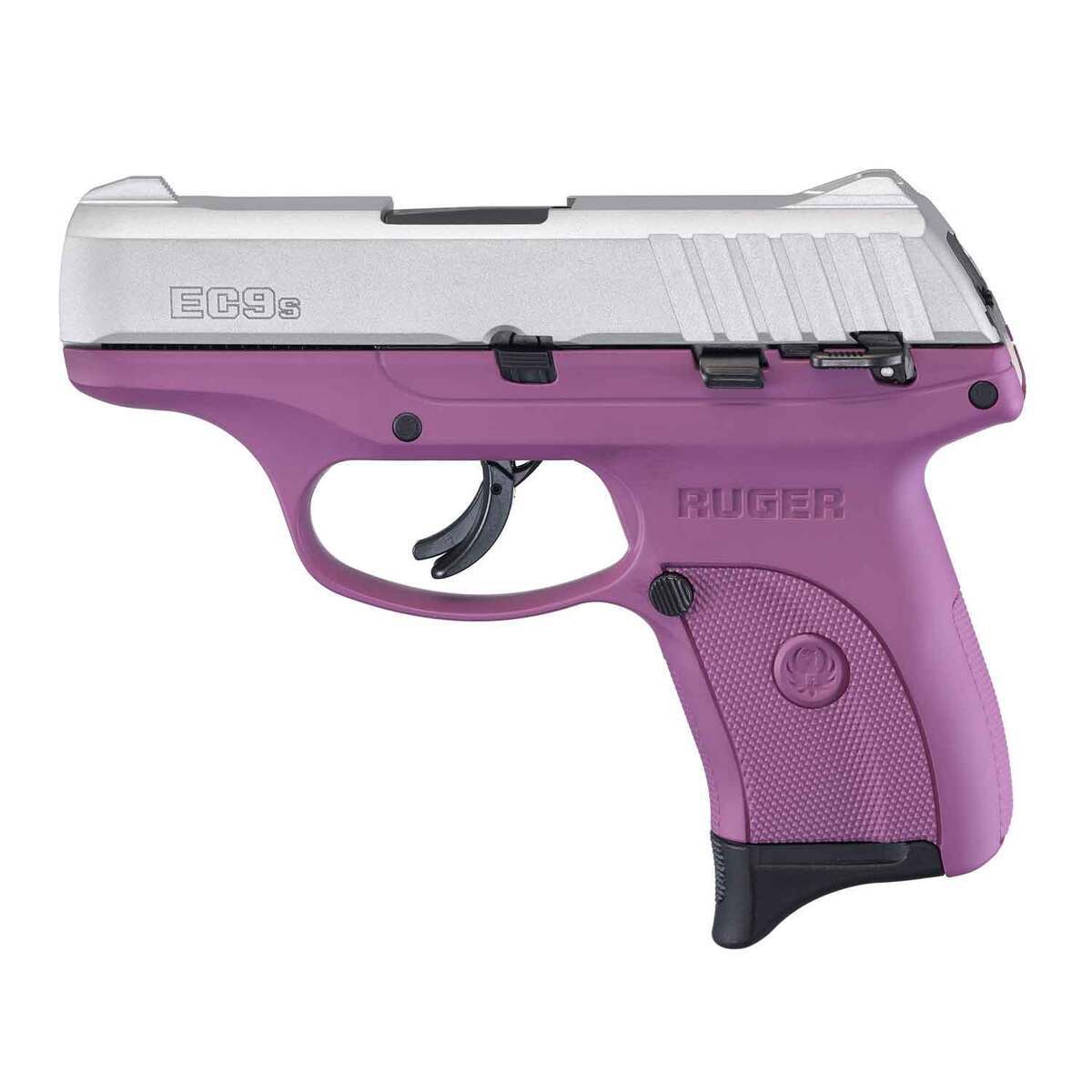 Ruger EC9s 9mm Luger 3.12in Aluminum Cerakote/Purple Pistol - 7+1 Rounds - Purple Ruger EC9s 9mm Luger 3.12in Aluminum Cerakote/Purple Pistol - 7+1 Rounds - Purple