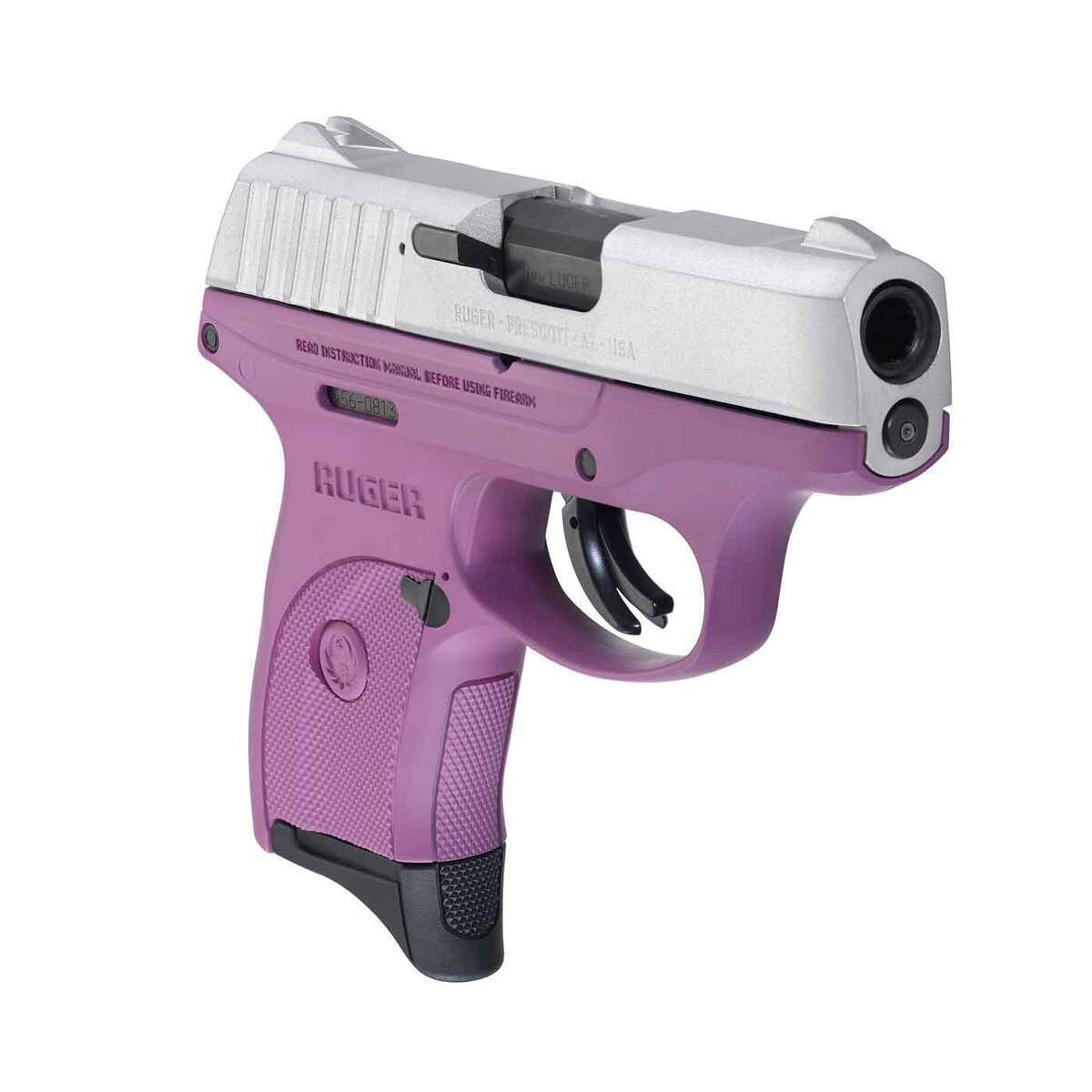 Ruger EC9s 9mm Luger 3.12in Aluminum Cerakote/Purple Pistol - 7+1 Rounds - Purple Ruger EC9s 9mm Luger 3.12in Aluminum Cerakote/Purple Pistol - 7+1 Rounds - Purple