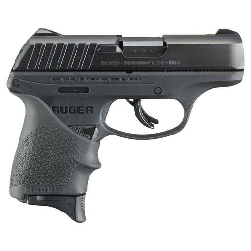 Ruger EC9s 9mm Luger 3.12in Black Pistol - 7+1 Rounds - Black Subcompact image