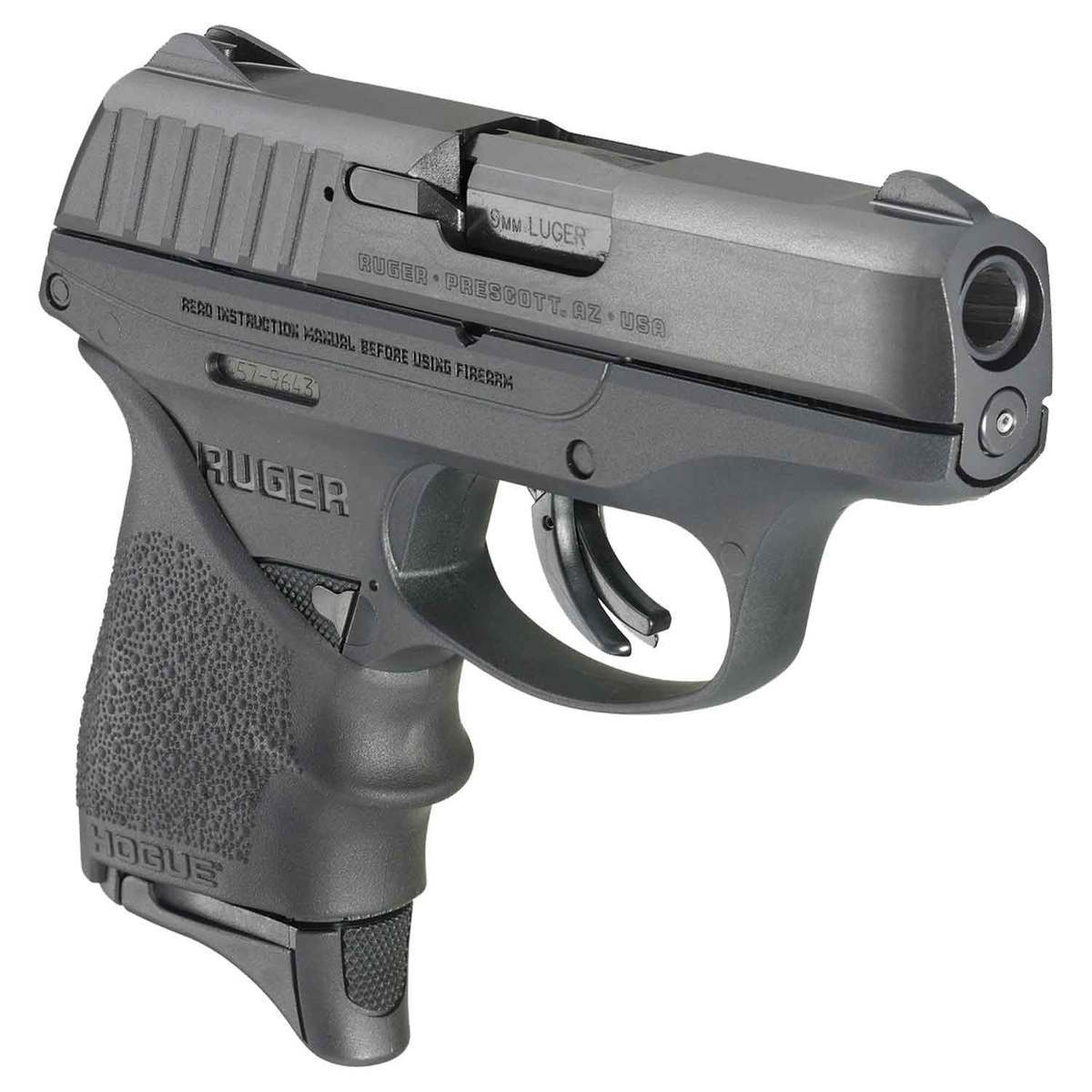 Ruger EC9s 9mm Luger 3.12in Black Pistol - 7+1 Rounds - Black Ruger EC9s 9mm Luger 3.12in Black Pistol - 7+1 Rounds - Black