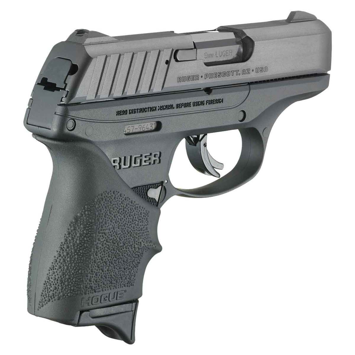 Ruger EC9s 9mm Luger 3.12in Black Pistol - 7+1 Rounds - Black Ruger EC9s 9mm Luger 3.12in Black Pistol - 7+1 Rounds - Black