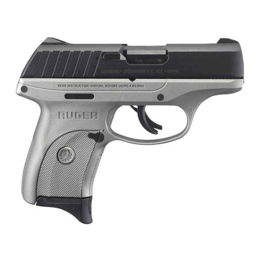 Ruger EC9s 9mm Luger 3.12in Black/Silver Pistol - 7+1 Rounds - Gray Subcompact image