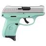 Ruger EC9s 9mm Luger 3.12in Stainless/Turquoise Cerakote Pistol - 7+1 Rounds - Blue