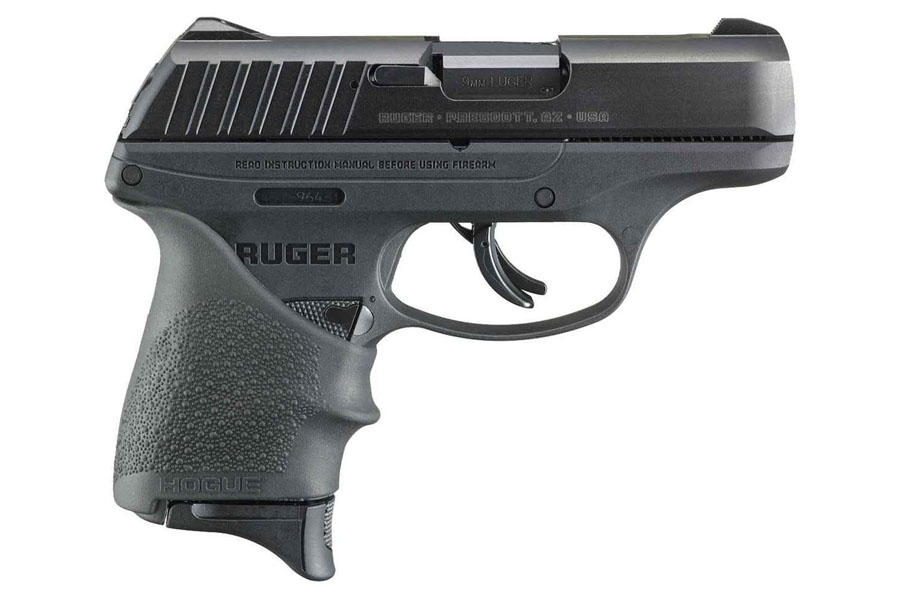 Ruger EC9s 9mm Luger 3.12in Black Pistol