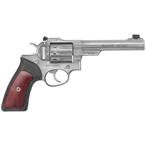 Ruger GP100 22 Long Rifle 5.5in Stainless Revolver - 10 Rounds image