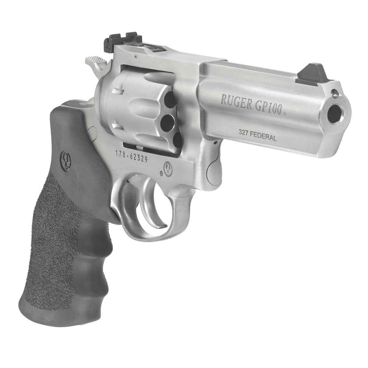 Ruger GP100 327 Federal Magnum 4.2in Stainless Revolver - 7 Rounds Ruger GP100 327 Federal Magnum 4.2in Stainless Revolver - 7 Rounds