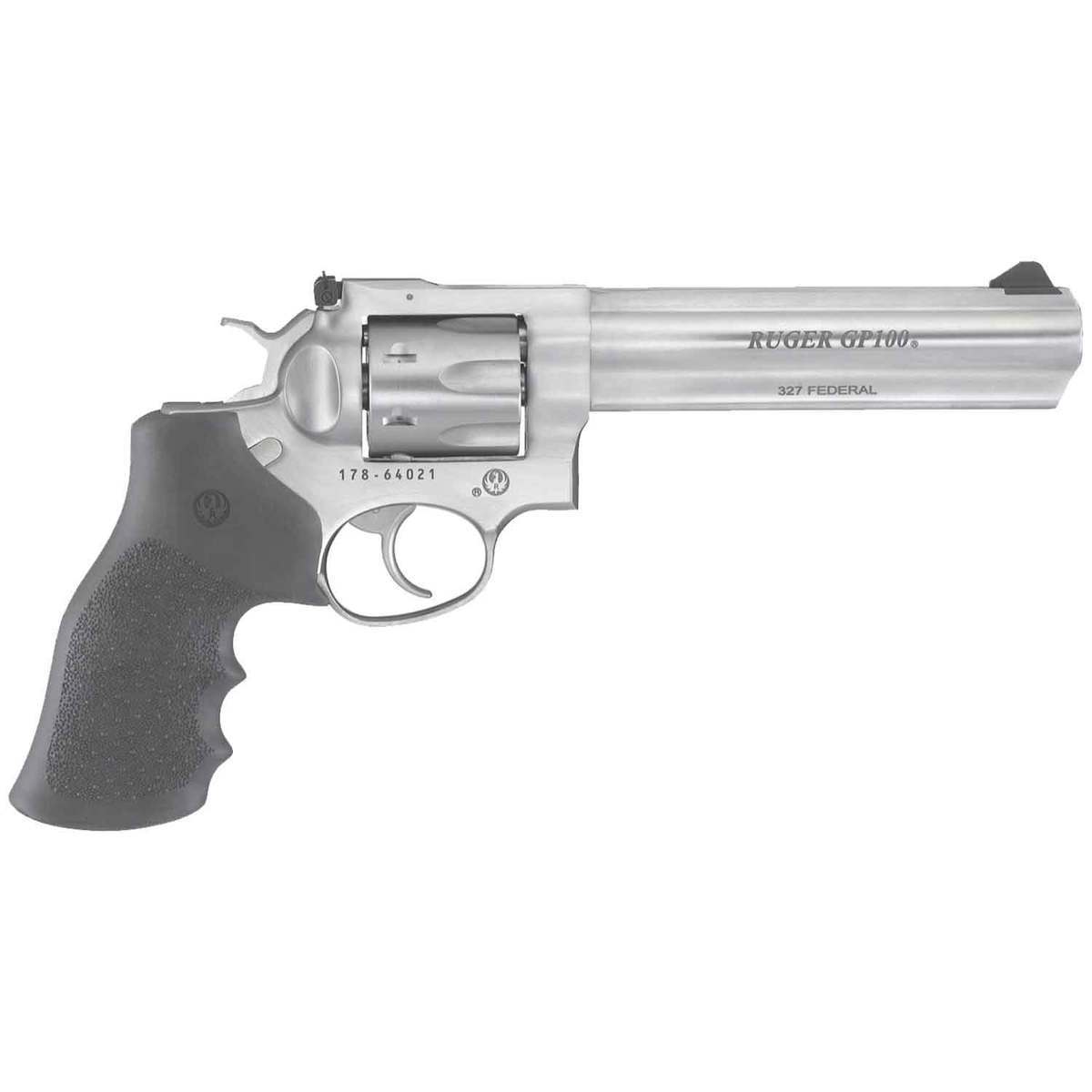 Ruger GP100 327 Federal Magnum 6in Stainless Revolver - 7 Rounds Ruger GP100 327 Federal Magnum 6in Stainless Revolver - 7 Rounds