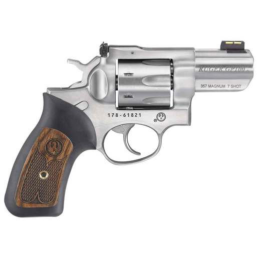 Ruger GP100 357 Magnum 2.5in Stainless Revolver - 7 Rounds image