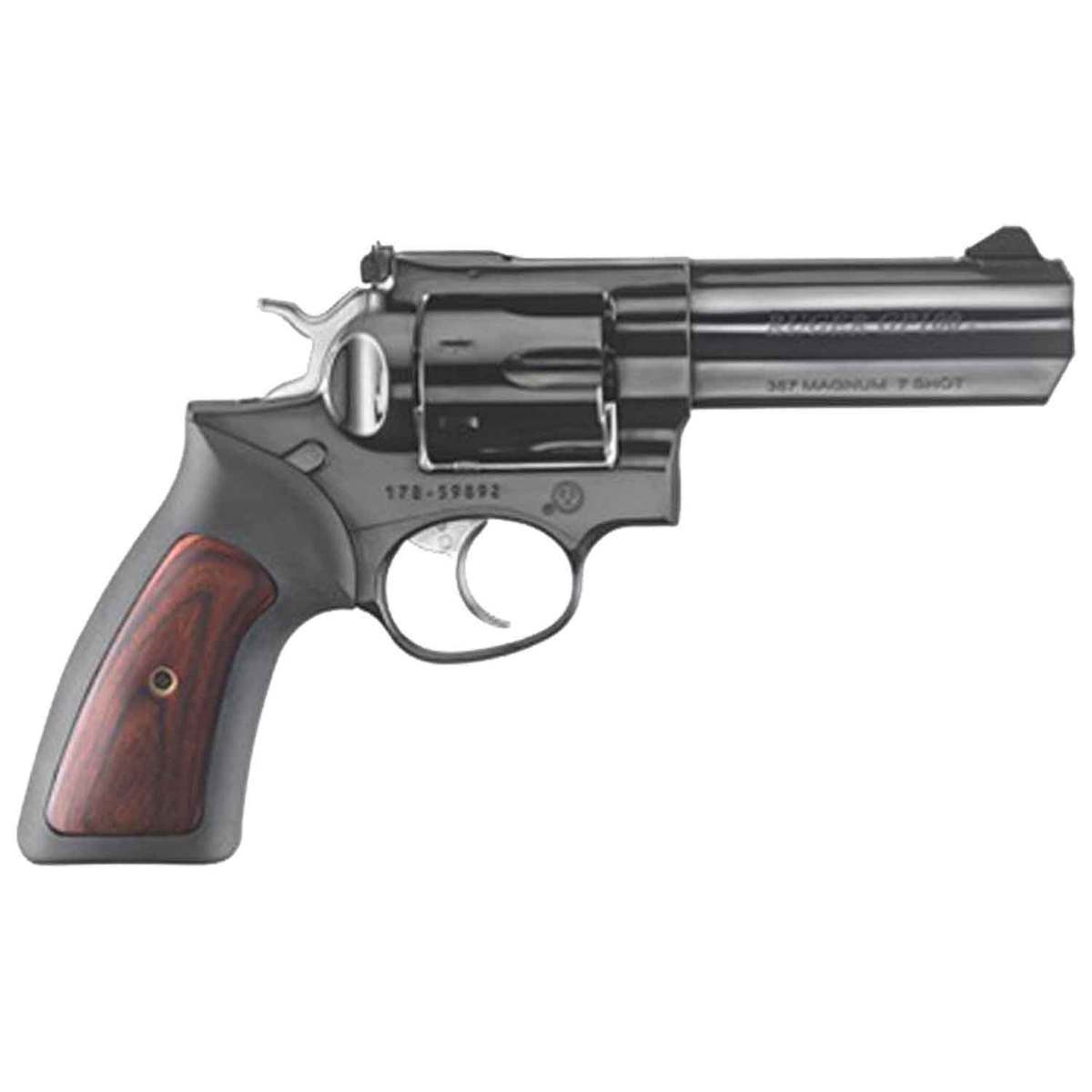 Ruger GP100 357 Magnum 4.2in Blued Revolver - 7 Rounds Ruger GP100 357 Magnum 4.2in Blued Revolver - 7 Rounds