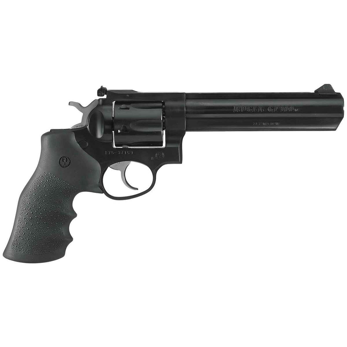 Ruger GP100 357 Magnum 6in Blued Revolver - 6 Rounds Ruger GP100 357 Magnum 6in Blued Revolver - 6 Rounds