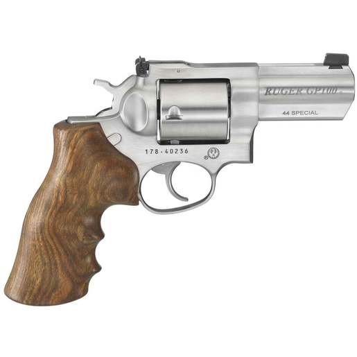 Ruger GP100 44 Special 3in Stainless Revolver - 5 Rounds image