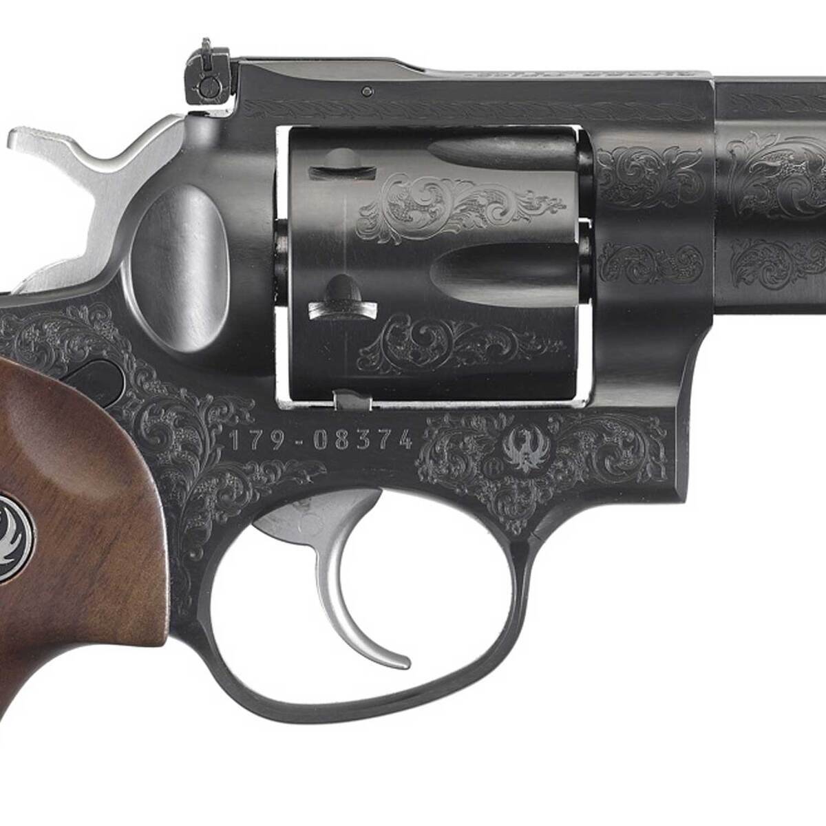 Ruger GP100 Deluxe 357 Magnum 4.2in Blued Revolver - 6 Rounds Ruger GP100 Deluxe 357 Magnum 4.2in Blued Revolver - 6 Rounds