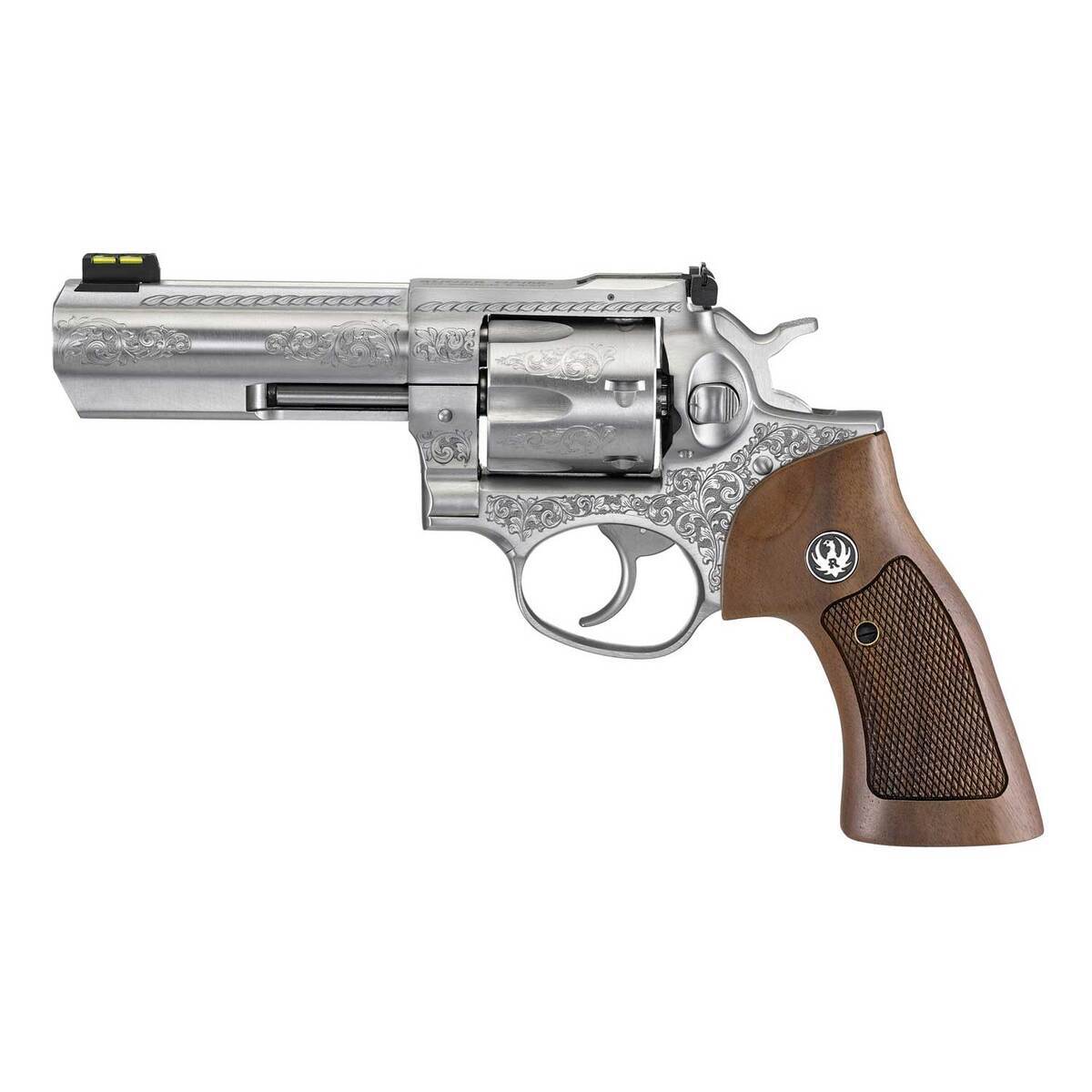 Ruger GP100 Deluxe 357 Magnum 4.2in Stainless Revolver - 6 Rounds Ruger GP100 Deluxe 357 Magnum 4.2in Stainless Revolver - 6 Rounds