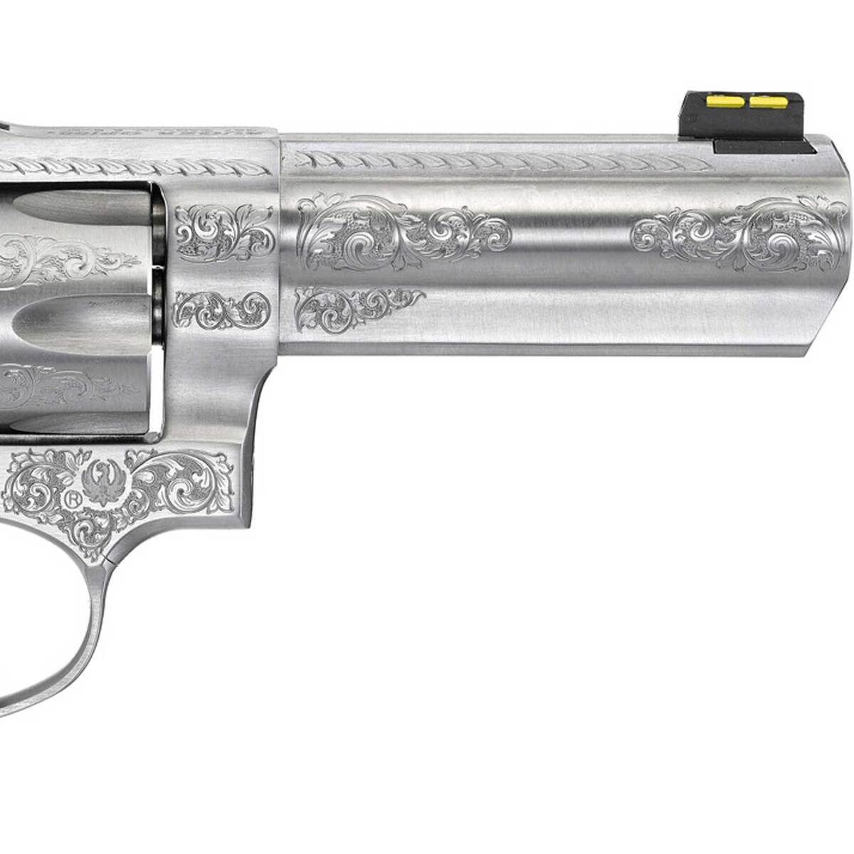 Ruger GP100 Deluxe 357 Magnum 4.2in Stainless Revolver - 6 Rounds Ruger GP100 Deluxe 357 Magnum 4.2in Stainless Revolver - 6 Rounds