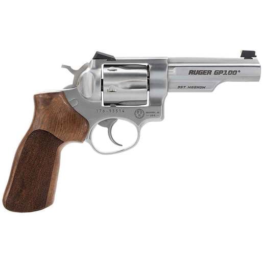 Ruger GP100 Match Champion Fixed Sights 357 Magnum 4.2in Stainless Revolver - 6 Rounds image