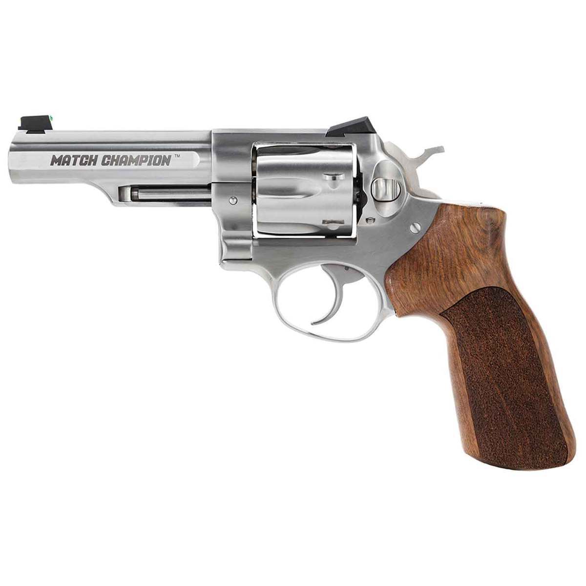 Ruger GP100 Match Champion Fixed Sights 357 Magnum 4.2in Stainless Revolver - 6 Rounds Ruger GP100 Match Champion Fixed Sights 357 Magnum 4.2in Stainless Revolver - 6 Rounds