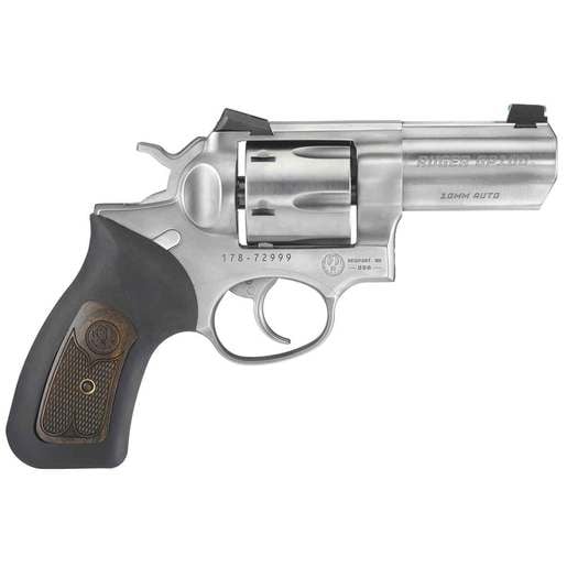 Ruger GP100 Wiley Clapp 10mm Auto 3in Stainless Revolver - 6 Rounds image