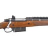 Ruger Gunsite Scout Matte Black Blued/Walnut Bolt Action Rifle - 450 Bushmaster - 16.1in - Brown