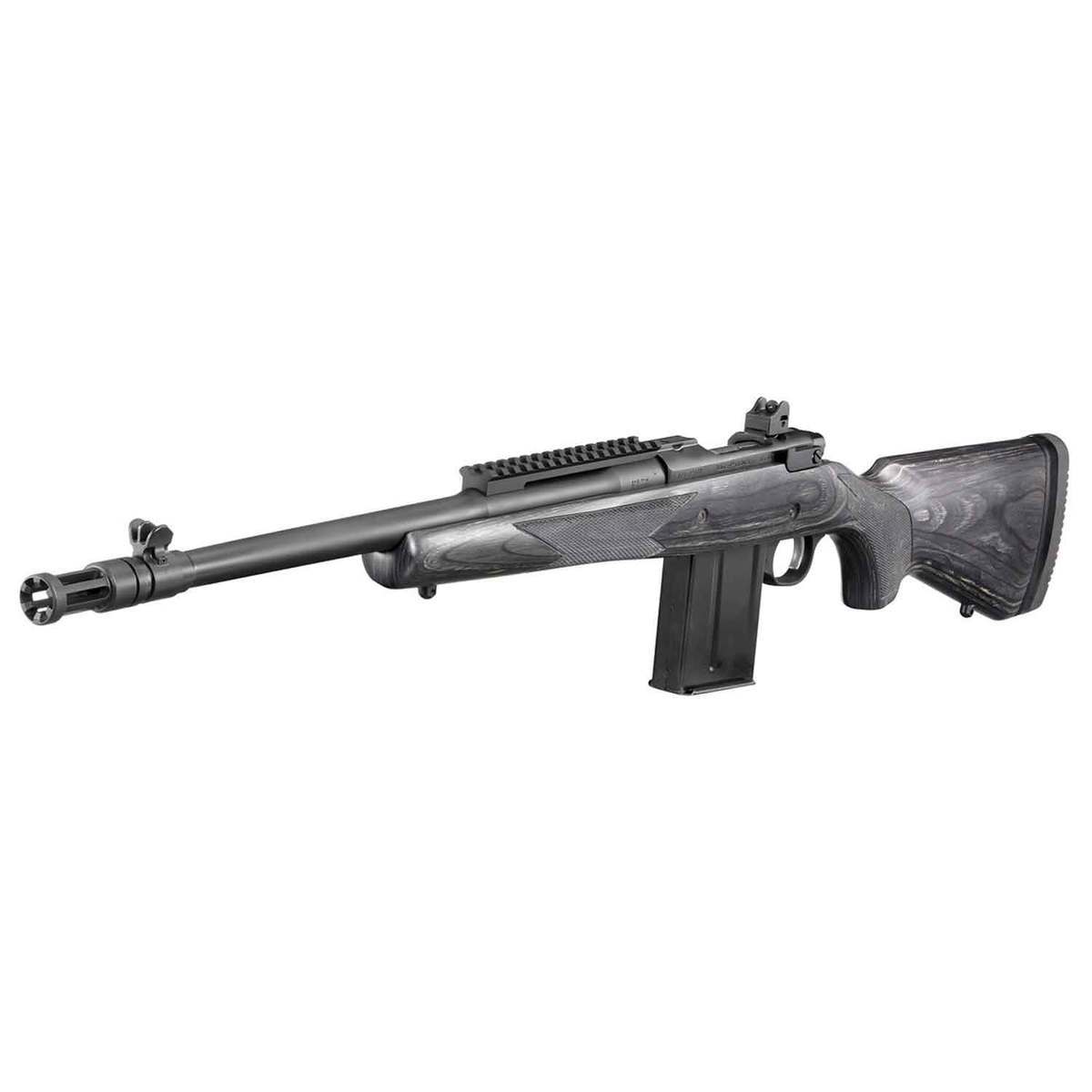Ruger Gunsite Scout Matte Black/Gray Bolt Action Rifle - 308 Winchester - 16.1in - Camo Ruger Gunsite Scout Matte Black/Gray Bolt Action Rifle - 308 Winchester - 16.1in - Camo