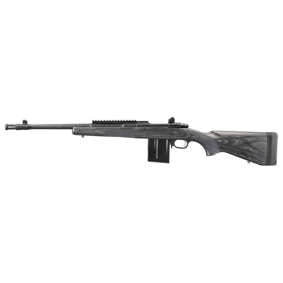Ruger Gunsite Scout Matte Black/Gray Bolt Action Rifle - 308 Winchester ...