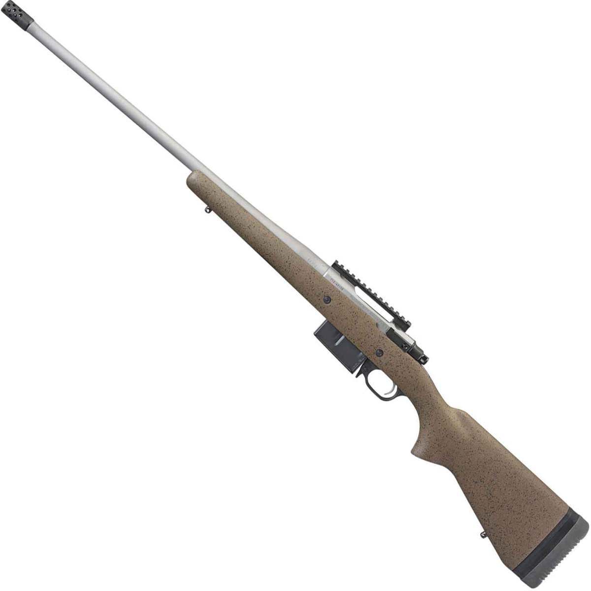 Ruger Hawkeye Long-Range Matte Stainless Bolt Action - 6.5 PRC Ruger Hawkeye Long-Range Matte Stainless Bolt Action - 6.5 PRC
