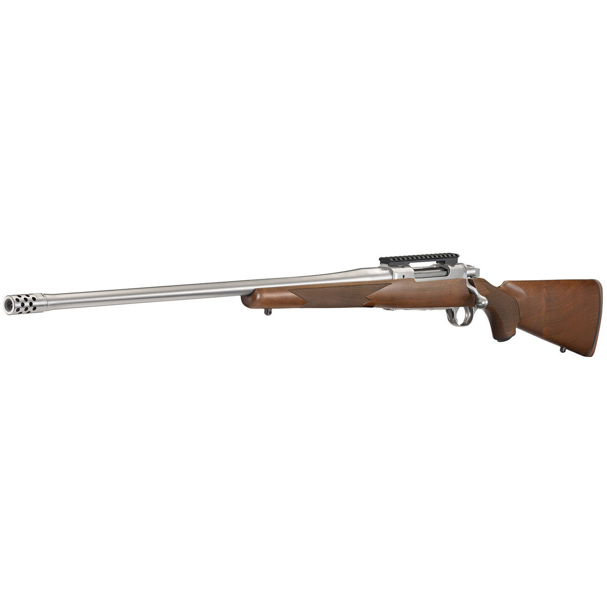 Ruger Hawkeye Hunter Left Hand - Stainless/Walnut Bolt Action Rifle - 300 Winchester Magnum - 24in - Wood Ruger Hawkeye Hunter Left Hand - Stainless/Walnut Bolt Action Rifle - 300 Winchester Magnum - 24in - Wood