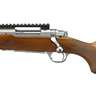 Ruger Hawkeye Hunter Left Hand Stainless/Walnut Bolt Action Rifle - 6.5 Creedmoor - 22in - Wood