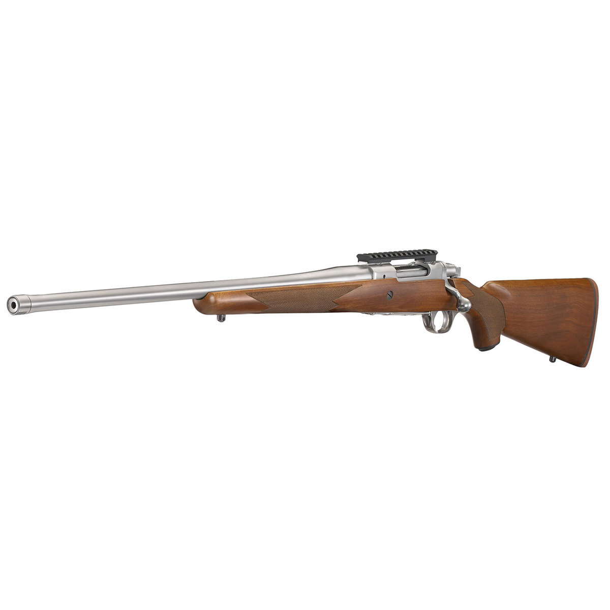 Ruger Hawkeye Hunter Left Hand Stainless/Walnut Bolt Action Rifle - 6.5 Creedmoor - 22in - Wood Ruger Hawkeye Hunter Left Hand Stainless/Walnut Bolt Action Rifle - 6.5 Creedmoor - 22in - Wood