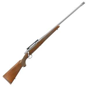 Ruger Hawkeye Hunter Stainless/Walnut Bolt Action Rifle - 300 Winchester Magnum