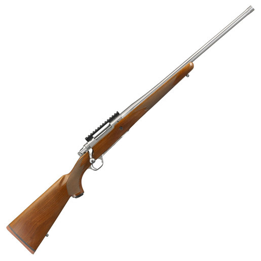 Ruger Hawkeye Hunter Stainless/Walnut Bolt Action Rifle - 6.5 Creedmoor - American Walnut image