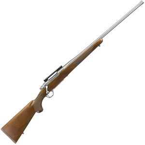 Ruger Hawkeye Hunter Stainless/Walnut Bolt Action Rifle - 7mm Remington Magnum