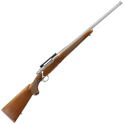 Ruger Hawkeye Hunter Threaded Barrel Stainless/Walnut Bolt Action Rifle - 6.5 PRC - Wood image