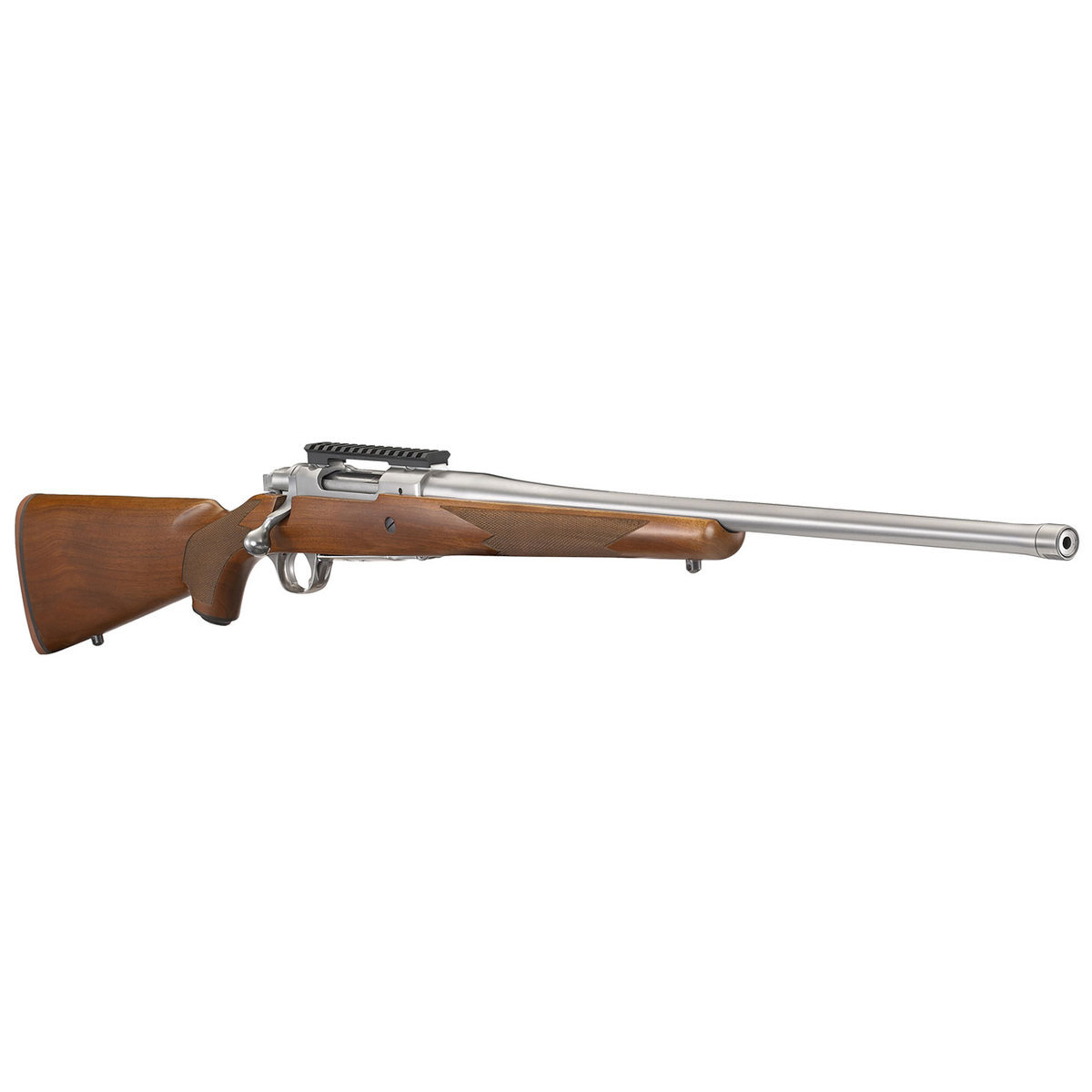 Ruger Hawkeye Hunter Threaded Barrel Stainless/Walnut Bolt Action Rifle - 6.5 PRC - Wood Ruger Hawkeye Hunter Threaded Barrel Stainless/Walnut Bolt Action Rifle - 6.5 PRC - Wood