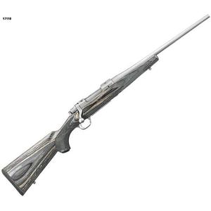 Ruger Hawkeye Laminate Compact Matte Stainless Bolt Action Rifle - 308 Winchester - 16.5in
